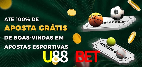 U88 Bet Ate 100% de Aposta Gratis